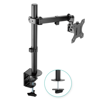 MBEAT ACA-BMA-SC01K activiva ErgoLife Single Monitor Screen Double Joint Monitor Arm Fit Screen Screen:13''- 32'' Detachable VESA Net Weight3kg - Image 1