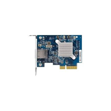 QNAP QXG-10G1T SINGLE-PORT BASET 10GBE NETWORK EXPANSION CARD, PCIe G EN3 X4 - Image 1