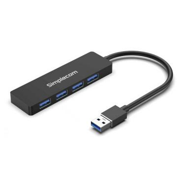 Simplecom CH362 4-Port SuperSpeed USB 3.0 (USB 3.2 Gen 1) Type-A Hub - Image 1