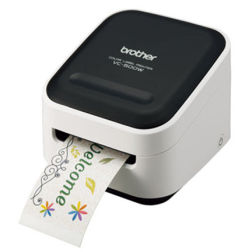 Brother VC-500W FULL COLOUR LABEL PRINTER 9MM TO 50MM WIDTH - Image 1
