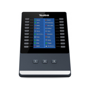 Yealink EXP43 Expansion Board for T43U/T46U/T48U, 4.3" Color Screen with 20 Physical Keys - Image 1