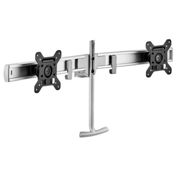 Atdec AWM-LR-S AWM Dual Monitor Crossbar - Silver - Image 1