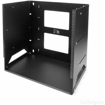 StarTech WALLSHELF8U 2 POST 8U OPEN FRAME WALL MOUNT NETWORK RACK, BUILT-IN SHELF, LTW - Image 1