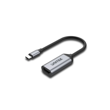 UNITEK V1420A USB-C to HDMI 4K Adapter Grey - Image 1