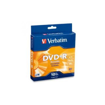 Verbatim 95100 DVD-R 4.7GB 10Pk Spindle 16x - Image 1