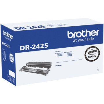 Brother DR-2425 Mono Laser Drum- Standard Cartridge - HL-L2350DW/L2375DW/2395DW/MFC-L2710DW/2713DW/2730DW/2750DW- up to 12,000 pages - Image 1