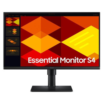 Samsung LS24D402GEEXXY 23.8'/24' S40GD FHD IPS Monitor 1920 x1080 16:9 100Hz 250cd/m2 FreeSync 5ms 2xHDMI DP USB Hub HAS VESA Tilt Swivel Pivot 3YR - Image 1