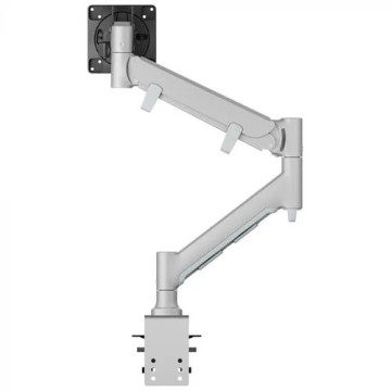 Atdec AWMS-HXB-H-S-V FORTIS HEAVY DUTY DYNAMIC MONITOR ARM WITH HD F-CLAMP, SILVER - Image 1