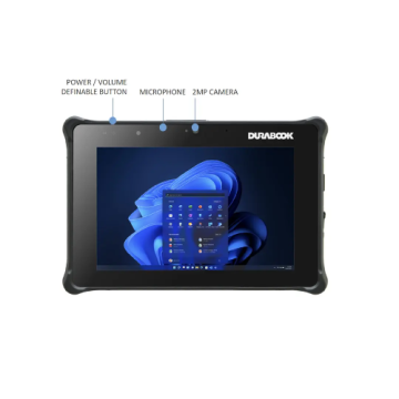Durabook R8H1P2DAHBXX R8, 8' FHD, Intel Core™ i5-1230U, Windows 11, 8GB RAM, 256GB PCIe SSD,Wi-Fi 6E, Bluetooth v5.3, 2MP Front Camera, 3 year Warranty - Image 1