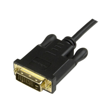 StarTech DP2DVI2MM3 1M DP TO DVI CONVERTER CABLE - DP TO DVI ADAPTER 3YR - Image 1