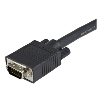 StarTech MXTMMHQ3M 3M COAX HIGH RESOLUTION MONITOR VGA CABLE, HD15 M/M, LTW - Image 1