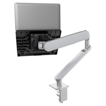 Atdec AWS-N-ORA-F-S Ora Laptop Mount - Silver - Image 1