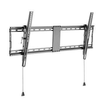 Brateck LP59-48T Heavy Duty Foldable Tilt TV Wall Mount For 43'-90' TVs, Weight Capacity: 70kg, 49x890x431mm, Matte Black - Image 1