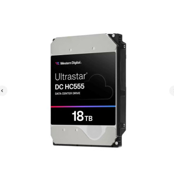 Western Digital 0B47747 WD Ultrastar 18TB 3.5' SAS HC555 Data Center HDD Storage - Image 1