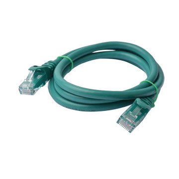 8ware PL6A-1GRN CAT6A Cable 1m - Green Color RJ45 Ethernet Network LAN UTP Patch Cord Snagless - Image 1
