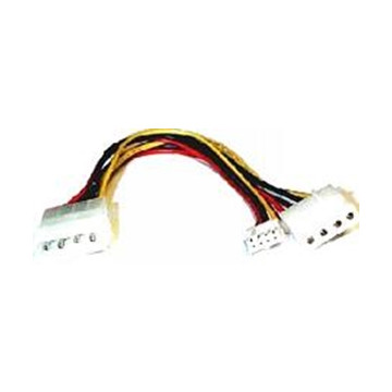 8ware RC-5038 Power Splitter to Hard & FDD + Floppy drv 1x Molex (Female) to 2x Molex (Male) + 1x Floppy (Female) 30cm cable - Image 1