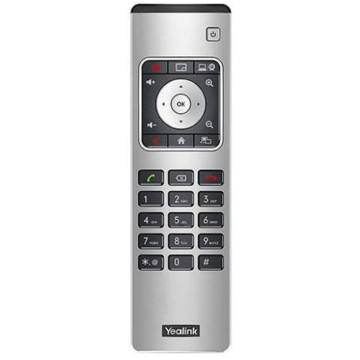Yealink VCR11 remote control, MVC room systems, MeetingBar A20 A30 A40, camera PTZ, camera presets, mute, volume, call control, keypad - Image 1