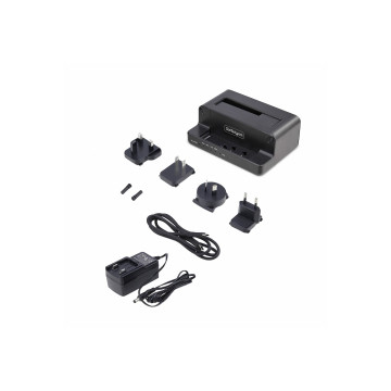StarTech N2-M2-SSD-DUPLICATOR M.2 NVME TO 2.5/3.5" SATA DRIVE DUPLICATOR, DUAL BAY CLONER, 2 YR - Image 1