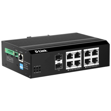 D-Link DIS-F200G-10PS-E 10-Port Smart Mnaged PoE+ Switch - Image 1