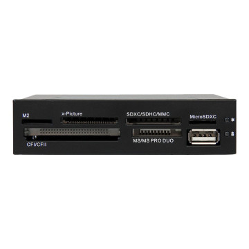 StarTech 35FCREADBK3 USB2.0 MULTI CARD READER, SD/ MICRO SD/CF TO IDC, IDC USB CABLE, 2YR - Image 1