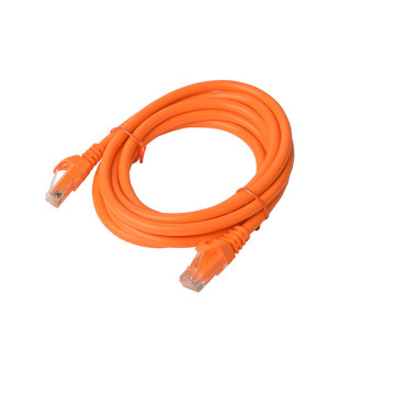 8ware PL6A-3ORG CAT6A Cable 3m - Orange Color RJ45 Ethernet Network LAN UTP Patch Cord Snagless - Image 1