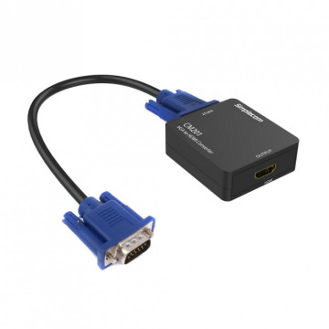 Simplecom CM201 Full HD 1080p VGA to HDMI Converter with Audio - Image 1