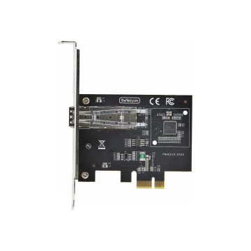 StarTech P011GI-NETWORK-CARD 1-PORT GBE SFP NETWORK CARD, PCIE FIBER OPTIC ETHERNET NIC, 2 YR - Image 1