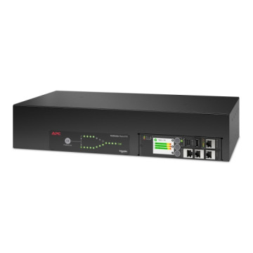 APC AP4424A Netshelter Rack Automatic Transfer Switch, 2U, 32A, 230V, 2 IEC 309 IN, 16 C13, 2 C19 OUT, 50/60 Hz - Image 1