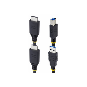 StarTech HU12210-KVM-CABLE 10FT (3M) HDMI AND USB 5GBPS KVM CABLE, 2 YR - Image 1