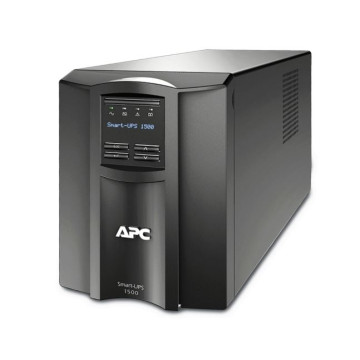 APC SMT1500IC SMART UPS (SMT), 1500VA, 230V, LCD, TOWER WITH SMART SLOT - 3YR WTY - Image 1