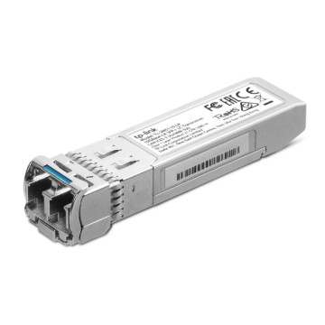 TP-LINK SM5110-LR OMADA 10GBASE-LR SFP+ LC TRANSCEIVER MODULE, SINGLE MODE, 10KM, 3YR - Image 1