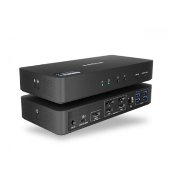 MBEAT MB-DOCK-HDL18 USB-C Triple 4K Display Docking Station Triple 4K@60Hz 1 × HDMI 2.0 Host Port: 1 × USB-C 10Gbps 2 × USB-C 10Gbps 4 × USB-A 5Gbps - Image 1