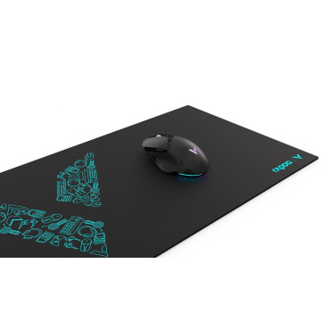 Rapoo V1L Mouse Pad - Extra Large Mouse Mat, Anti-Skid Bottom Design, Dirt-Resistant, Wear-Resistant, Scratch-Resistant, Suitable for Gamers/Gami - Image 1