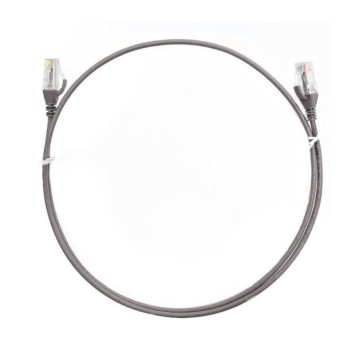 8ware CAT6THINGE-20M CAT6 Ultra Thin Slim Cable 20m - Grey Color Premium RJ45 Ethernet Network LAN UTP Patch Cord 26AWG for Data - Image 1