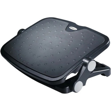StarTech FTRST1 Footrest - TAA Compliant - Black - Create a more comfortable, ergonomic workspace - Adjustable Under Desk Foot Rest - Ergonomic Footrest for Desk - Large 18x14in platform - Office Footrest Stool - Two Adjustable heights(3.7in to  - Image 1