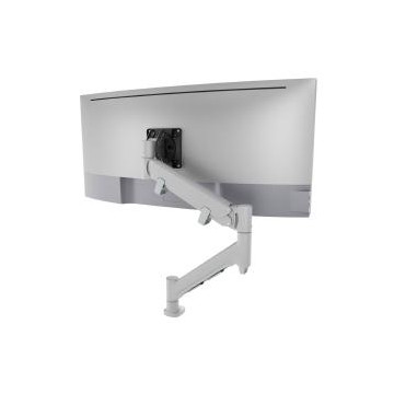 Atdec AWMS-HXB-G-S Single Monitor Heavy-Duty Dynamic Arm - Grommet Clamp - Silver - Image 1