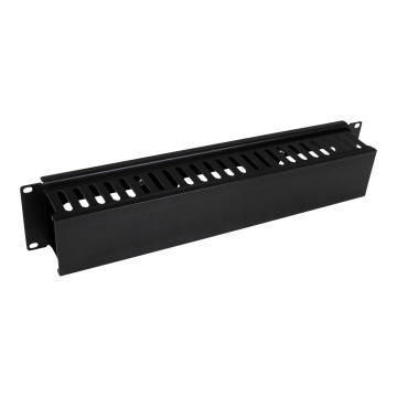 StarTech CMDUCT2U 2U SERVER RACK CABLE MGMT PANEL WITH COVER 2YR - Image 1