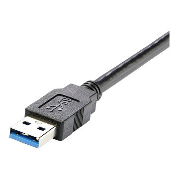 StarTech USB3SEXT5DKB 1.5M USB 3.0 A TO A EXTENSION CABLE, M/F, BLACK, DESKTOP BASE, LTW - Image 1
