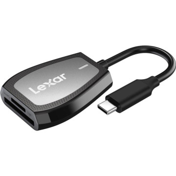 Lexar LRW470U-RNHNG Professional USB-C Dual-Slot Reader - Image 1