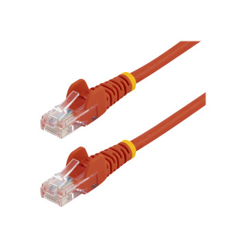 StarTech 45PAT3MRD CAT5E PATCH CABLE WITH SNAGLESS RJ45 CONNECTORS - 3M, RED - Image 1