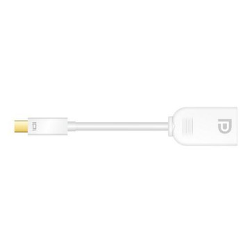 Cabac MP347 Mini Display Port (M ) to Display Port (F) cable - 15cm - Image 1