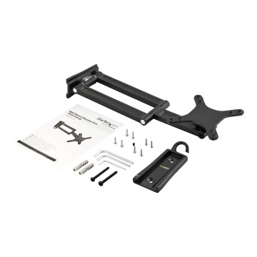 StarTech ARMWALLDS WALL-MOUNT MONITOR ARM - DUAL SWIVEL - FOR UP TO 34" (33.1LB/15KG) DISPLAYS - Image 1