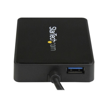 StarTech US1GC301AU2R USB-C TO DUAL GbE ADAPTER, USB 3.0(1), BLACK, 2YR - Image 1