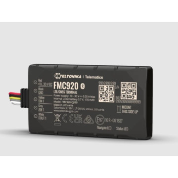 Teltonika FMC9202MCO01 Most Popular Compact 4G LTE Cat 1 Model for Basic Tracking - Reliable 4G (LTE Cat 1) connection with fallback to 2G (GSM) network - Image 1