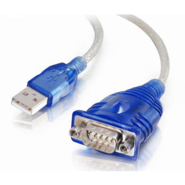 Astrotek AT-USB-SERIAL USB to Serial RS232 DB9 Com Port 9Pin Converter Adapter 45cm Cable for POS System Bar Code Scanners Label Printer PDA ISDN Terminal Adapters - Image 1