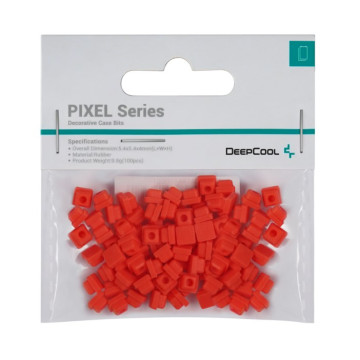 DEEPCOOL R-PIXEL-RD100-G-1 PIXEL Decorative Case Bits - Red / CH160, CH360, CH360 DIGITAL, CH560, CH560 DIGITAL, CH780, MORPHEUS - Image 1