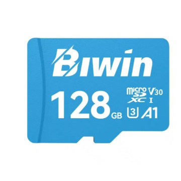 Biwin BMMS100128G-RGX MS100-128G microSD3.0 Read & Write Speed up to 100MB/s & 50MB/s - Image 1