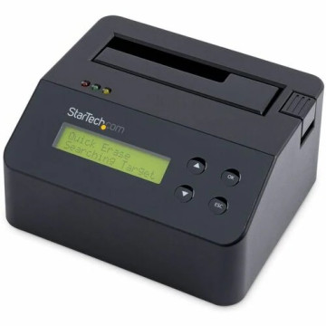 StarTech SDOCK1EU3P SINGLE BAY HARD DRIVE ERASER, STANDALONE HDD/SSD SANITIZER, USB 3.0 TO SATA II (3 - Image 1