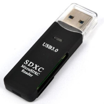 Astrotek AT-USB-READER USB 3.0 Card Reader for SD and Micro SD Black Colour - Image 1