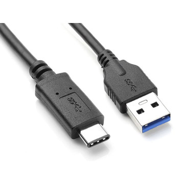 Astrotek AT-USB31CM30AM-1 USB-C to USB-A Cable 1m Male to Male USB3.1 Type-C to USB3.0 Charger Cord for Samsung Galaxy A10/A20/A51/S10/S9/S8 - Image 1